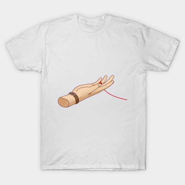 Couples Hand Man T-Shirt by marbotz